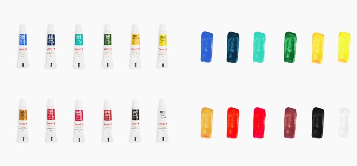 Camel Artist Water Colour Tubes
