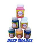 Fevicryl Acrylic Colours | Vibrant Deep Shades Set of 6 | Premium Quality for Terracotta, Canvas & Crafting